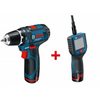 BOSCH gos 10,8 v-li + аккумуляторная дрель-шуруповерт gsr 10,8-2-li 0.601.241.002