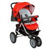 Capella Коляска прогулочная Сибирь AIR S-901WF красный/серый
