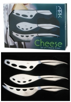 Набор ножей для сыра из Англии 3 ножа в подарочной упаковке