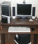 Продам компьютер Celeron D 3.06 ГГц (монитор, колонки, WEB-cam,