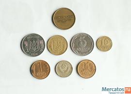 Иностранные монеты, юбилейки, облигация, копейки 5