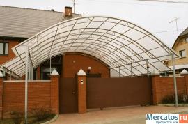 Навесы, автонавесы, козырьки