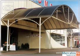 Навесы, автонавесы, козырьки 9