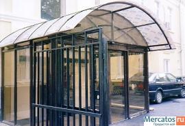 Навесы, автонавесы, козырьки 10