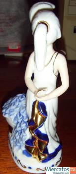 Фарфоровая парная статуэтка «Татьяна и Онегин» 4