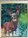 картина "олень"