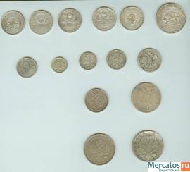 Продам коллекцию серебрянных монет 2
