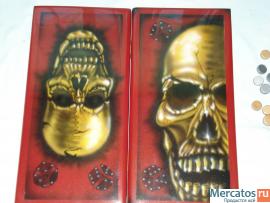 Нарды,ручные,эксклюзивные,резные,рисованные 8