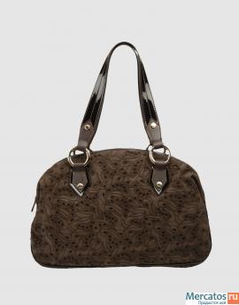 Большая кожаная женская сумка TOSCA BLU