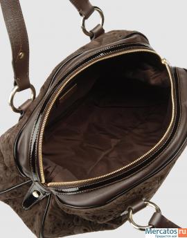 Большая кожаная женская сумка TOSCA BLU