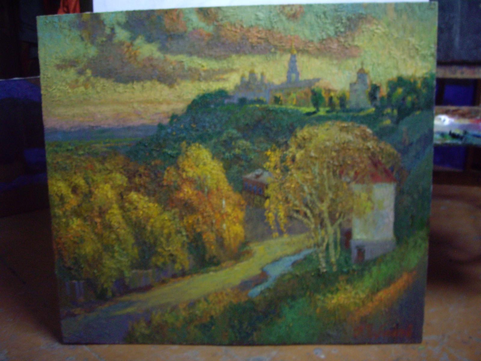 картина вечер во владимре 80 х90