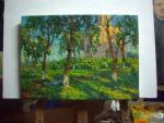 картина в парке 42х60