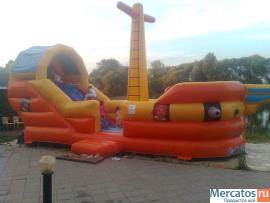 Батут-горка