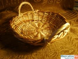 Корзины плетёные из ротанга