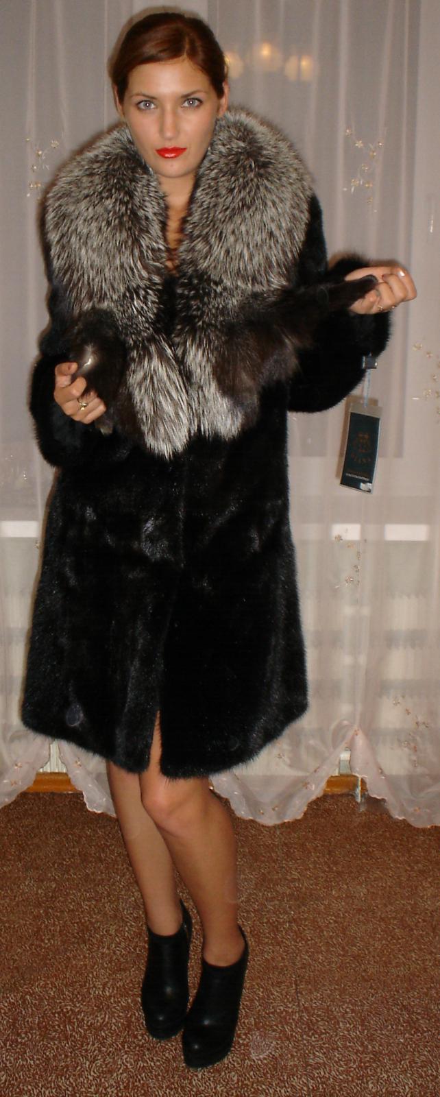 Новая Норковая шуба.