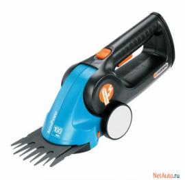 Nozhnicy-gazonnye-akkumulyatornye-Gardena-Accu-100