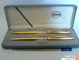 Zippo Pen Pensil Gold Set No5805 Gold Plated 4