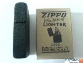 Zippo 1941 replica Black Crackle,WW2 box, новая 3