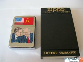 Zippo G. Bush & M. Gorbachev, 1990 г., новая 2