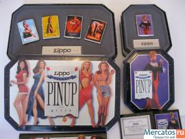 Zippo 1996 Collectible - набор Pinup Girls, новый