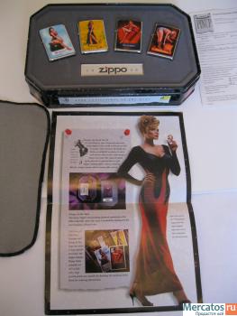 Zippo 1996 Collectible - набор Pinup Girls, новый 2