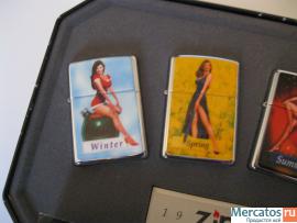 Zippo 1996 Collectible - набор Pinup Girls, новый 4
