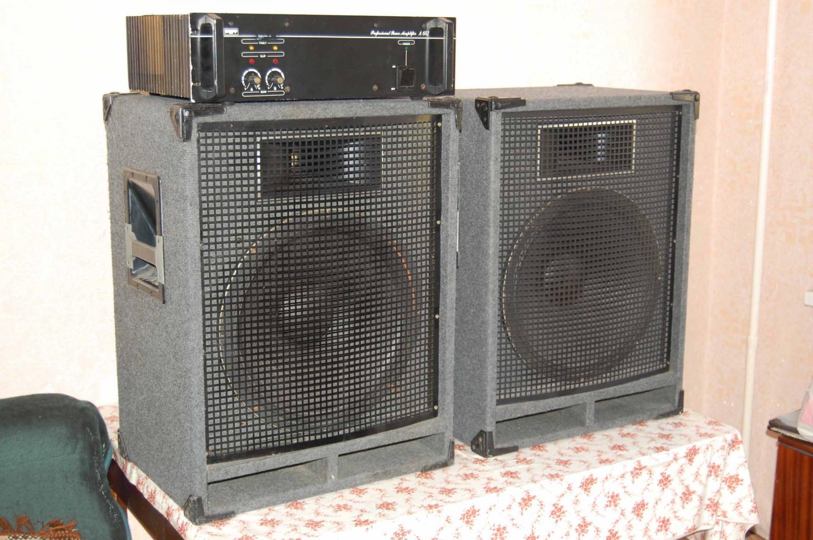 Колонки пассивные профессиональные эстрадные