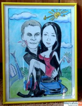 шаржи и портреты по фотографии 2