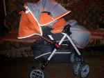 Детская прогулочная коляска Capella S-801 и теплый зимний конвер