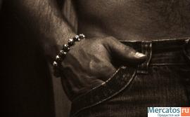 Серебряный Браслет Machu Pikchu. 13 черепов.