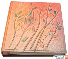 Продам кожаный фотоальбом ручной работы известного Литовского ма 5