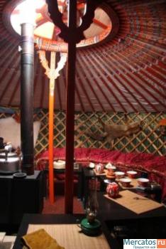 Вечерок в Монгольской юрте. Подмосковье