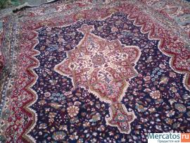 ковер персицкий GHOM шерсть 4.18na2.98без учета бахромы новый 19