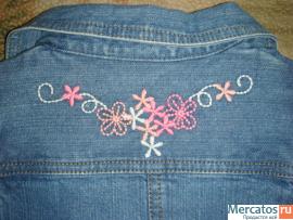 Джинсовый жилет "C/A" на девочку.