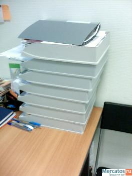 Папка-регистратор и лотки для бумаги 30 - 50руб.