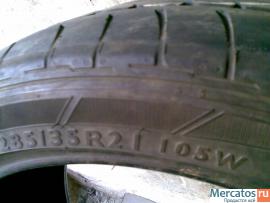 285/35 R-21 DUNLOP SPORT MAXX . RUN-FLAT