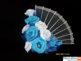 Сладкие букеты из конфет