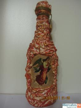 Продается бутылка для святой воды ручная работа 8