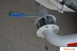 Кран шаровой для цементовоза VALFTEK д.100мм