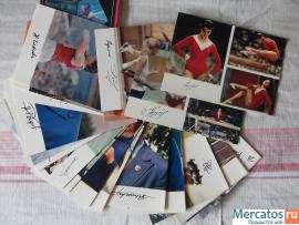 открытки Советские спортсмены 6