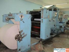Продается рулонная офсетная печатная машина ПОГ60 2
