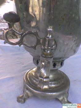 Самовар на углях в форме рюмки 3