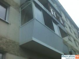 Утепленные лоджии и балконы с выносом.