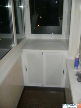 Установка крыши на балкон, козырек над балконом 10