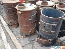 Печь чугунная буржуйка новая Челябинск 2