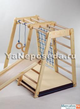 Domashnyaya-sportivnoigrovaya-ploschadka-iz-dereva-dlya-detey-Kroha-4