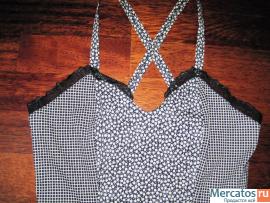 платье-сарафан секси от VERSUS 94%хл.6%эластан