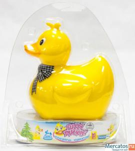 Детская уточка на батарейках,плавает,новая