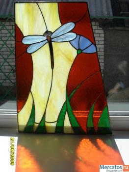 Витражи в технике Тиффани.
