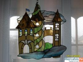 Витражи в технике Тиффани.